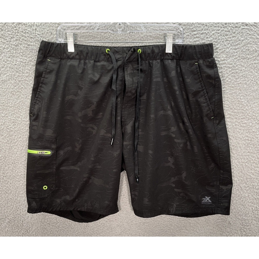 ZeroXposur Swim Trunks Mens XXL 2XL Black Shorts Resort Wear Beach Surfer Skater